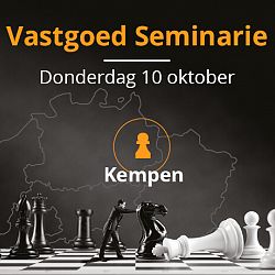 Uitnodiging VASTGOED SEMINARIE by CORES – Regio Kempen: afbeelding 1